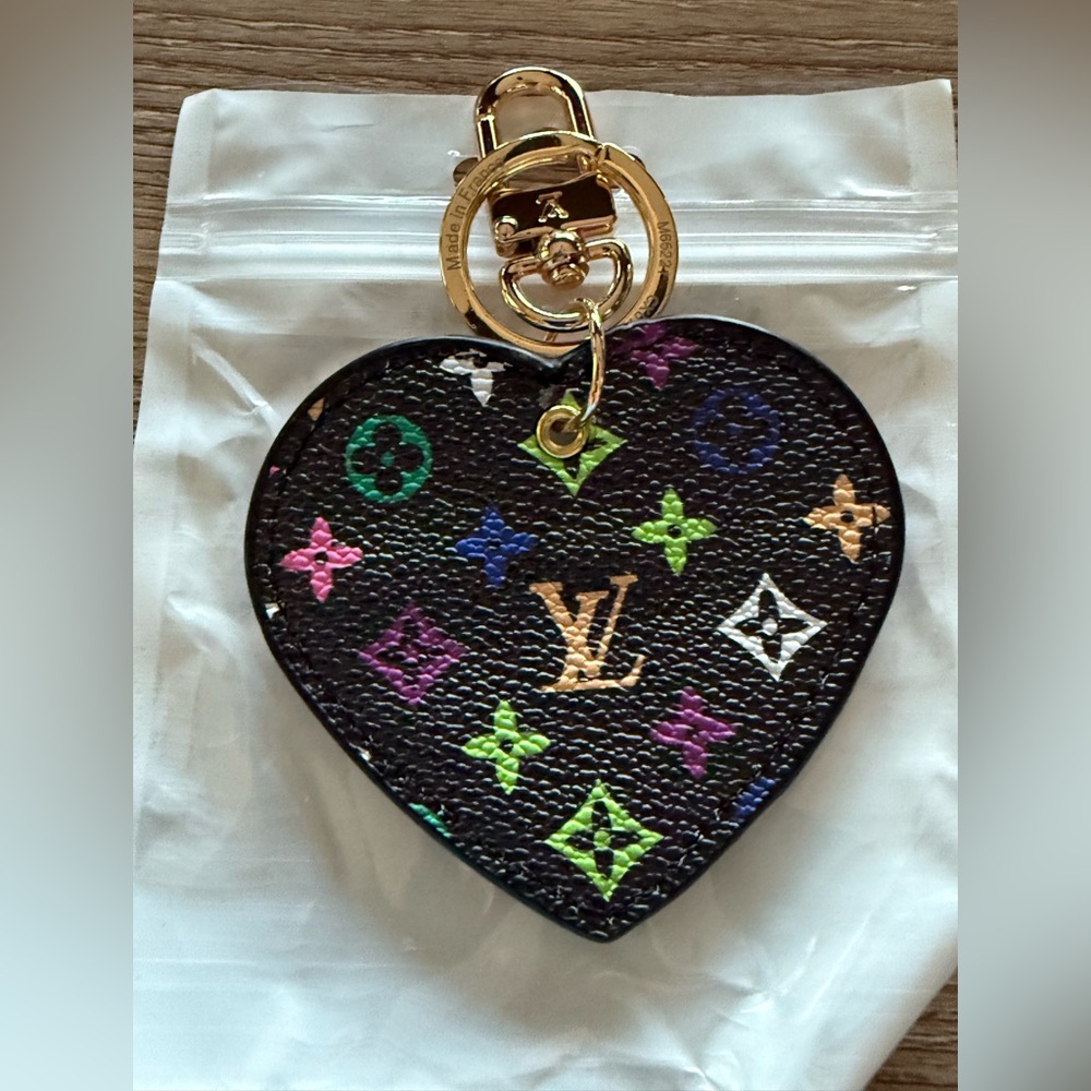 FASHION Faux Leather Double Sided Keychain/Bag Charm